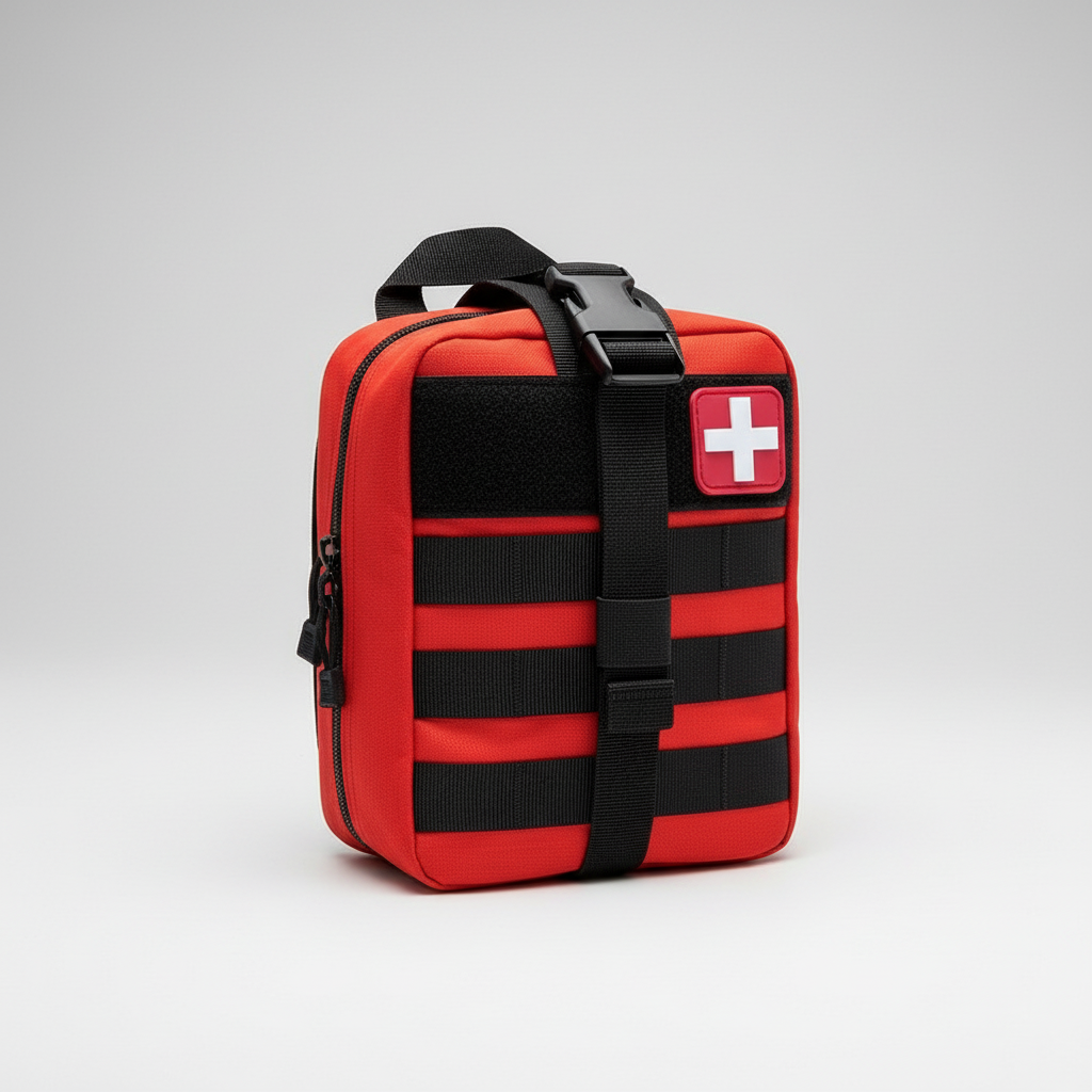 Compacte outdoor eerste hulp set