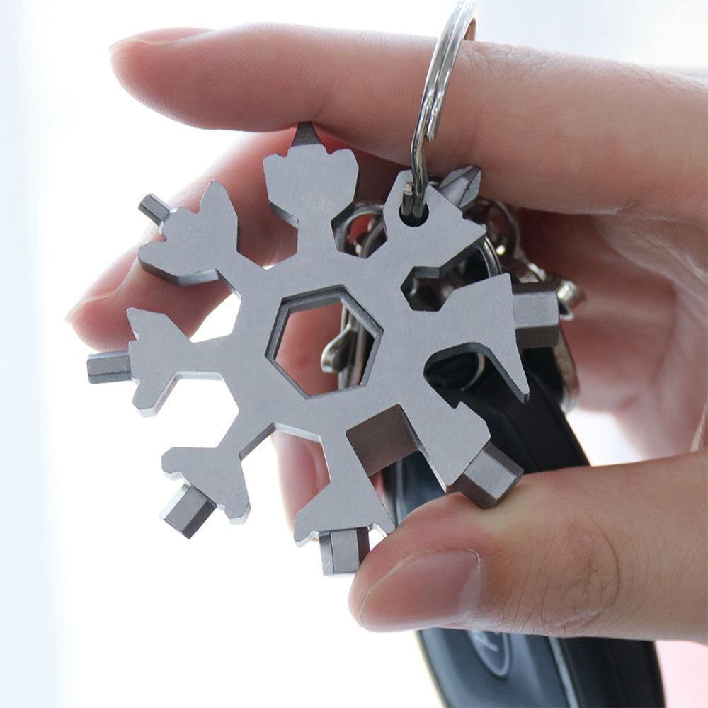 Compack sneeuwvlokontwerp multitool — afbeelding 5