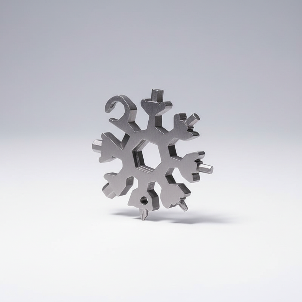 Compack sneeuwvlokontwerp multitool — afbeelding 6