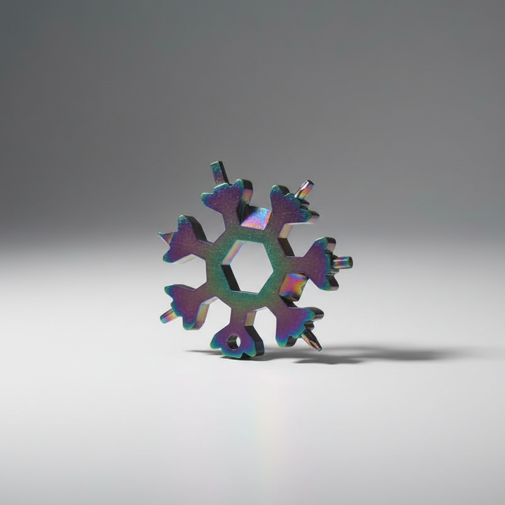 Compack sneeuwvlokontwerp multitool — afbeelding 8