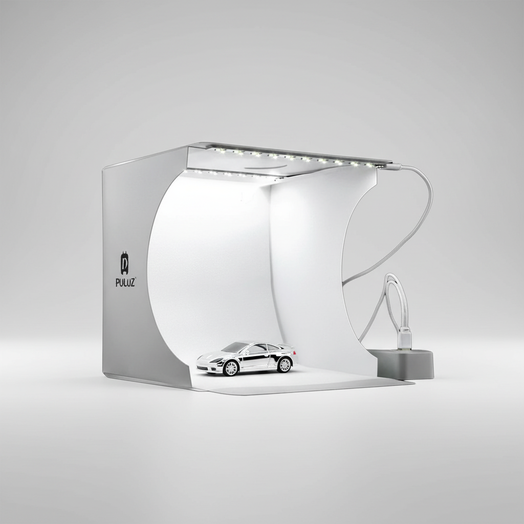 Compacte draagbare studio