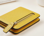 Compacte leren portemonnee – Noor