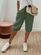 Casual capribroek voor dames