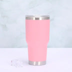 Thermosbeker met schuifdeksel