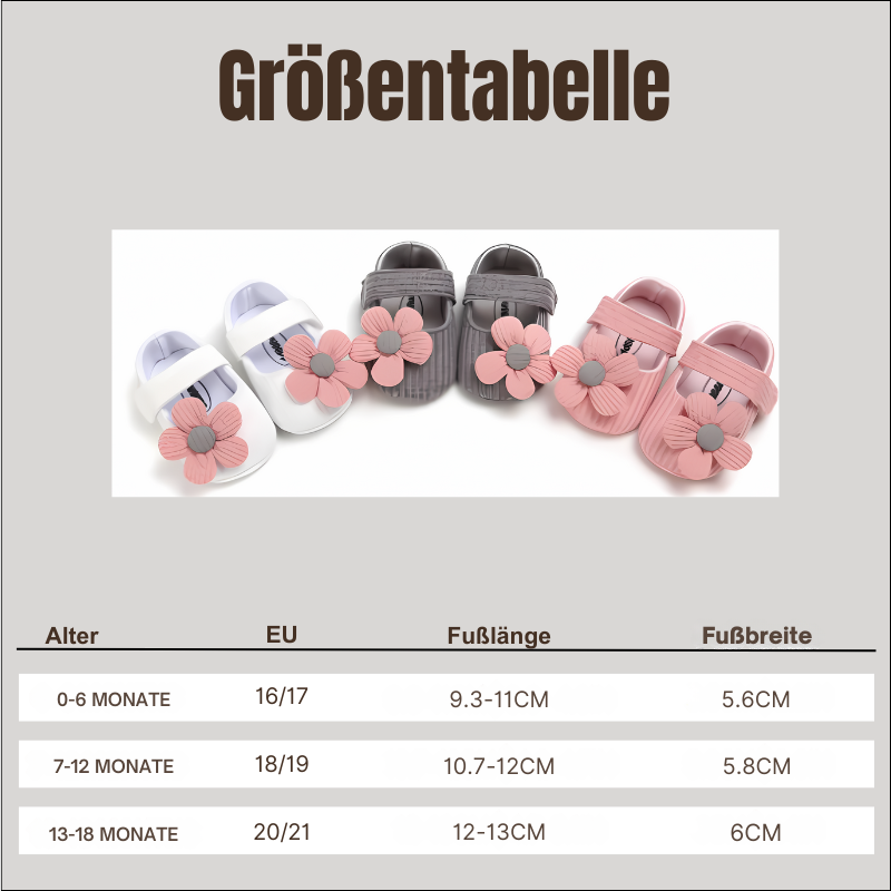 Babyschoentjes voor kleine ontdekkers