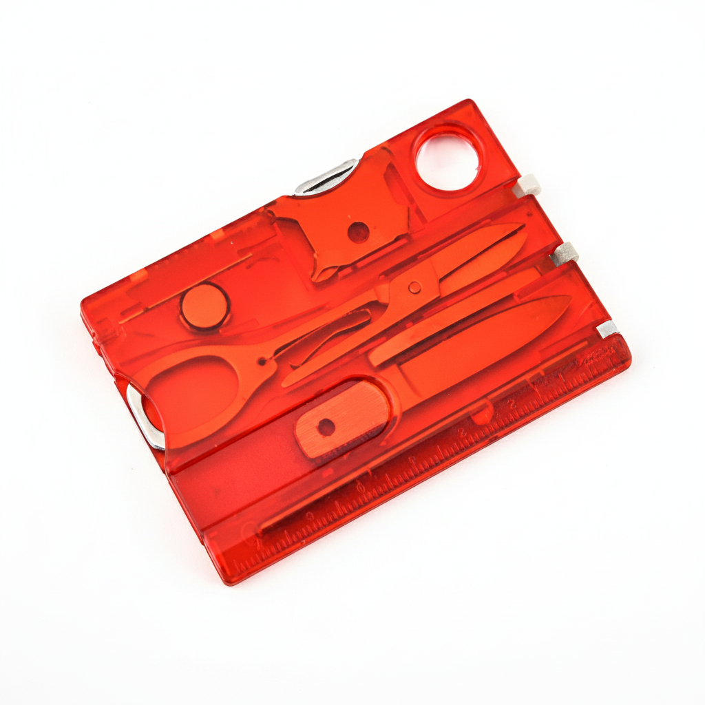 Kredietkaartformaat multitool