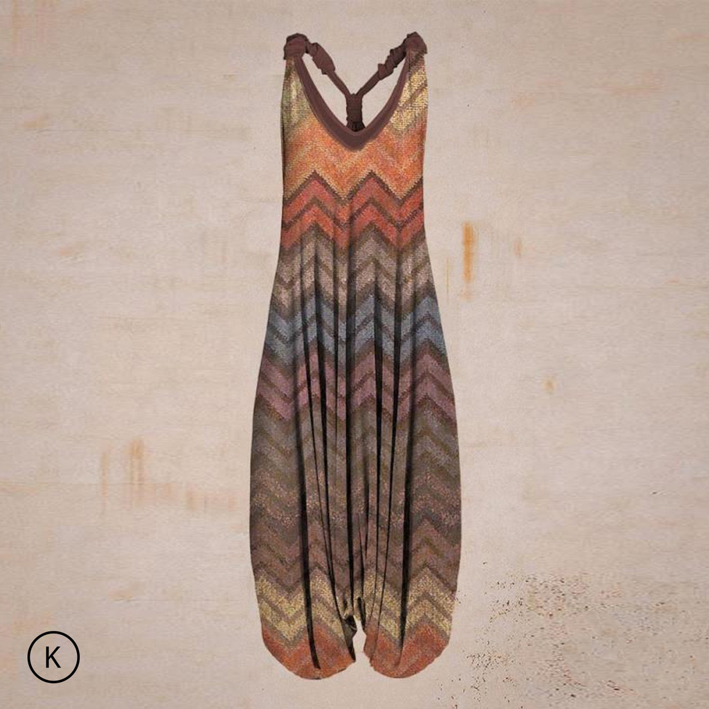 Losvallende damesjumpsuit