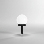 Bolvormige solar tuinlamp