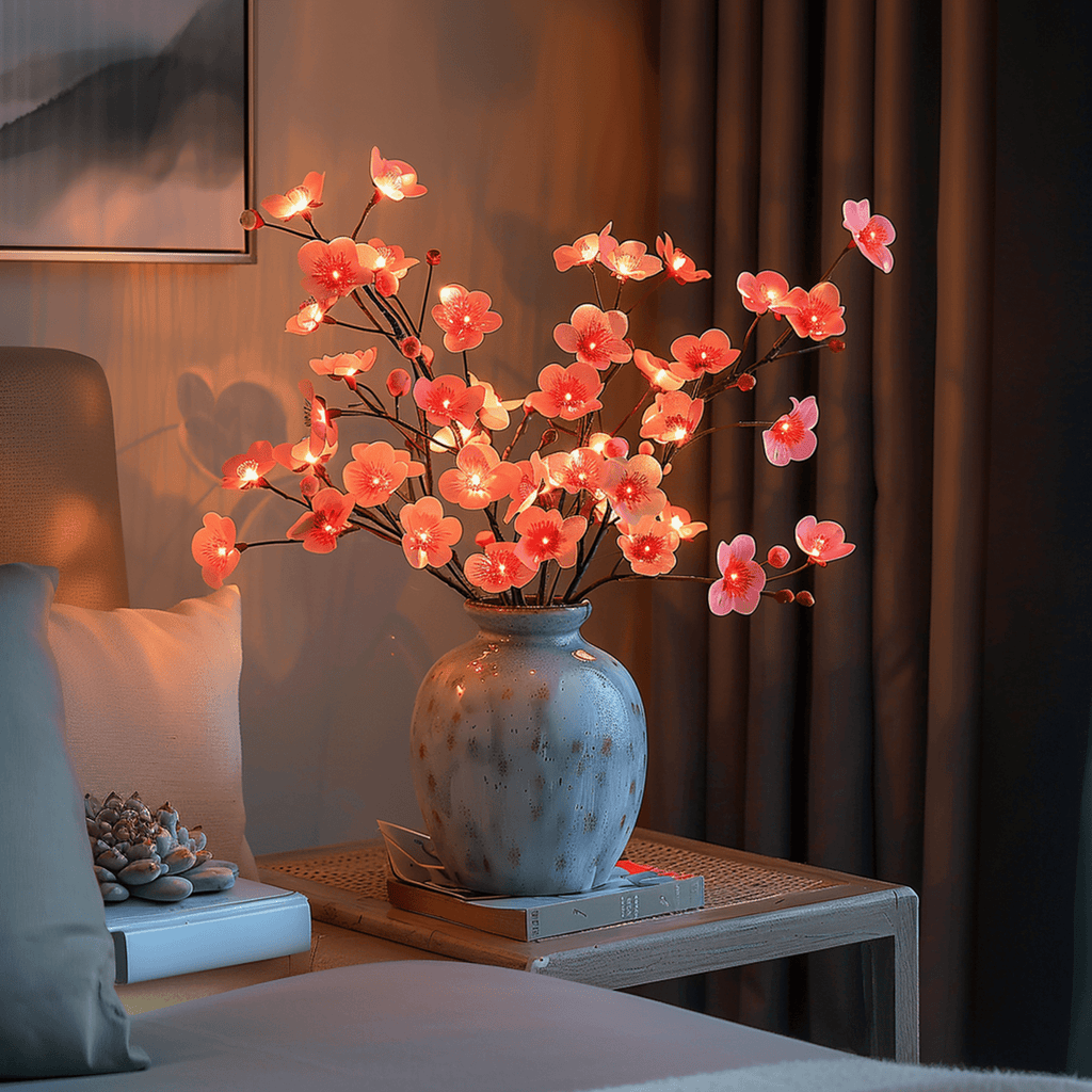 Kunstmatige olijftak met led's