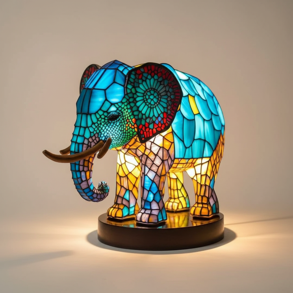 Kunstzinnige tafellamp