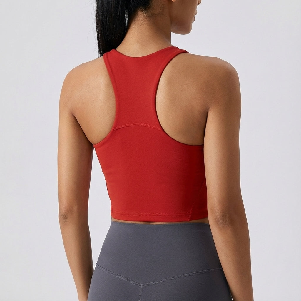 Kort gesneden sporttop
