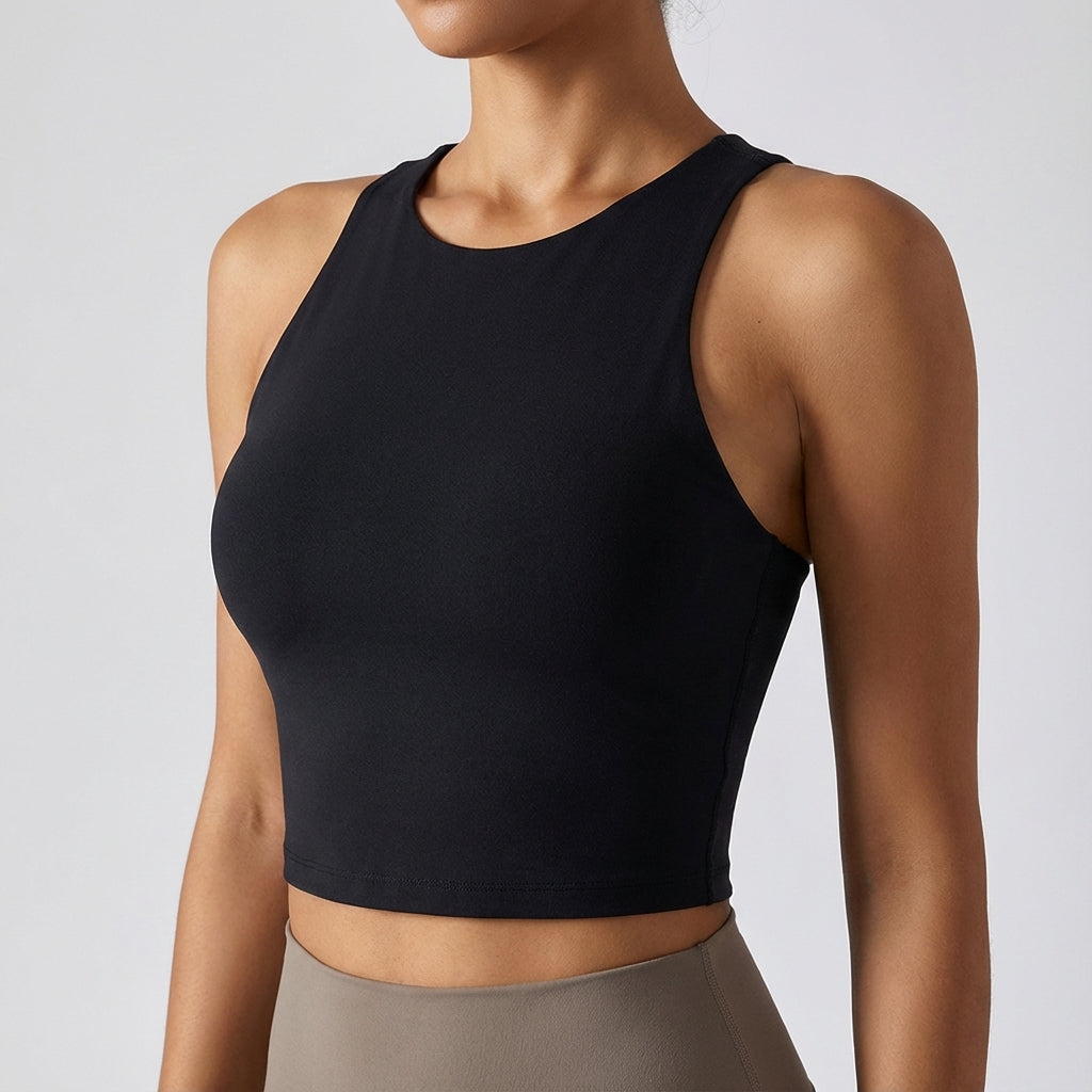 Kort gesneden sporttop