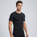 Korte mouw compressie shirt