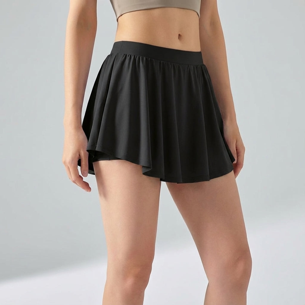 Korte sportieve minirok