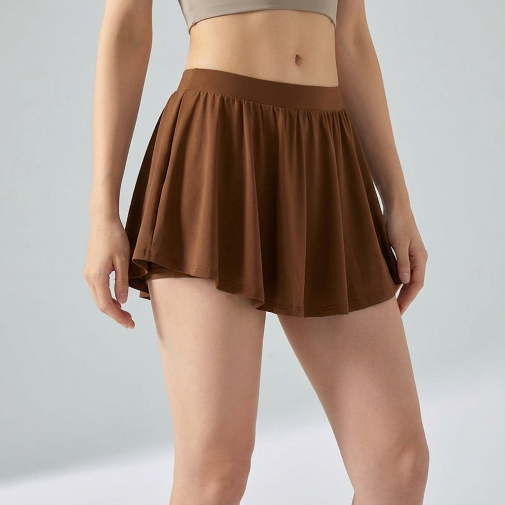 Korte sportieve minirok