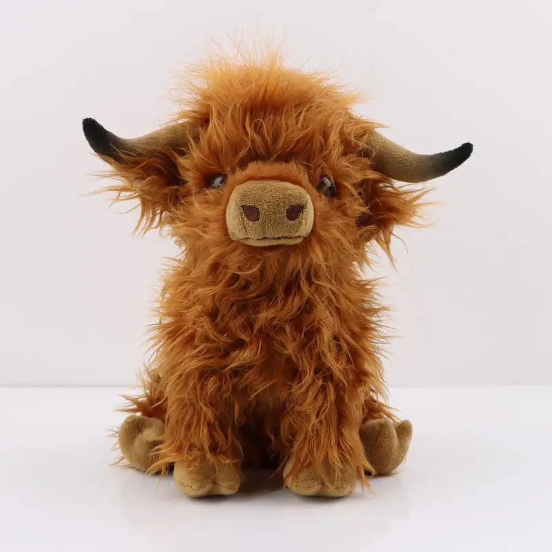 Pluche knuffelkoe