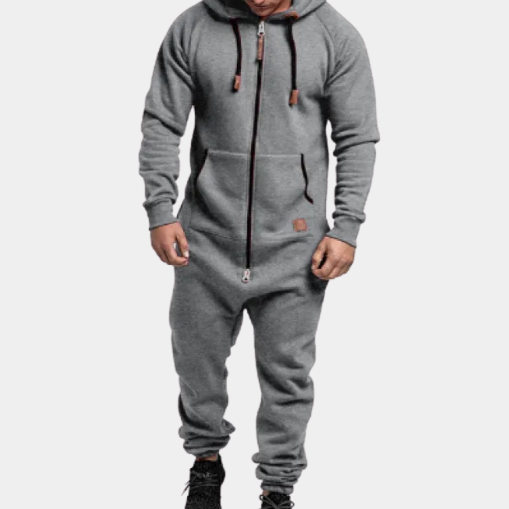 Warme winter jumpsuit voor heren