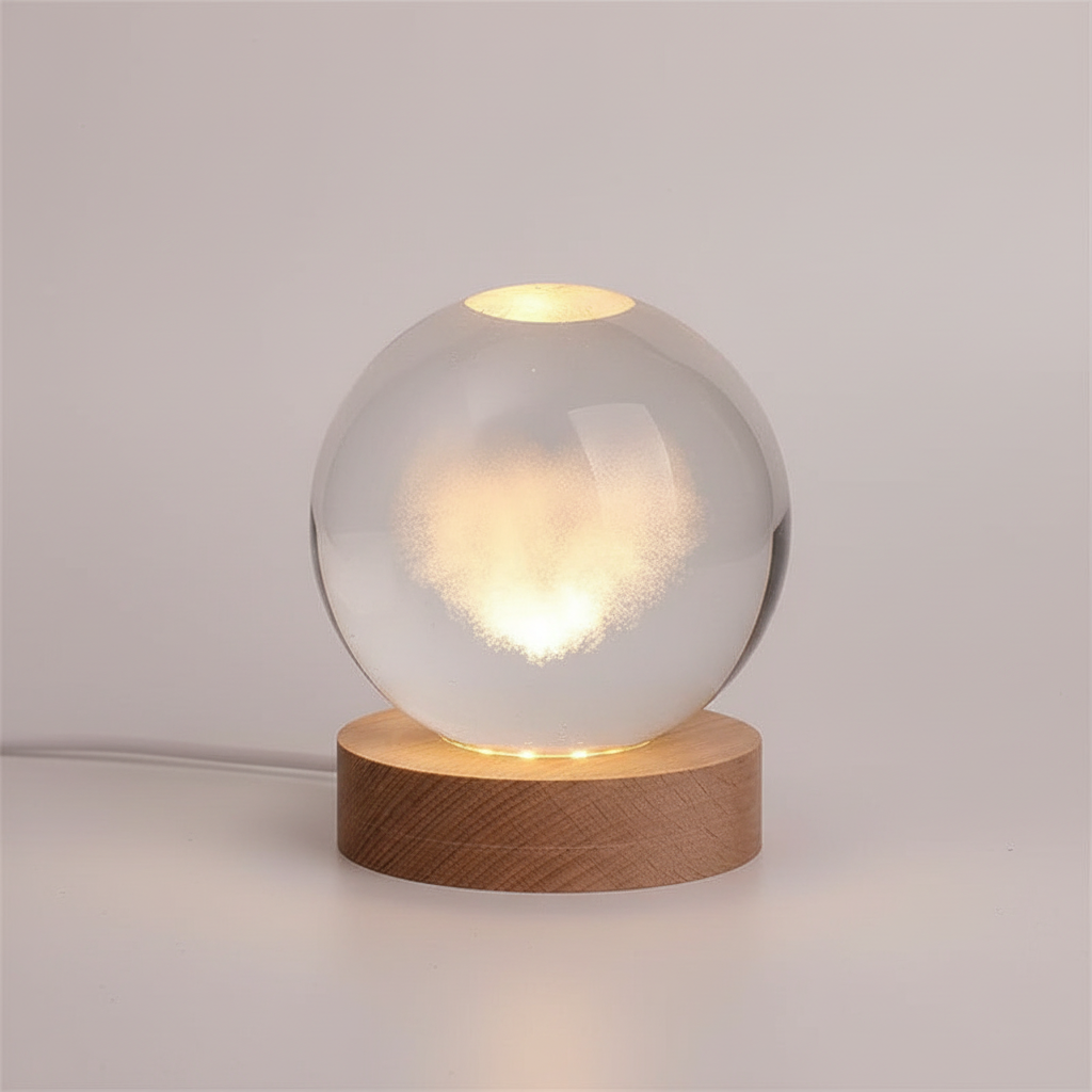 LED-Lamp met gravure