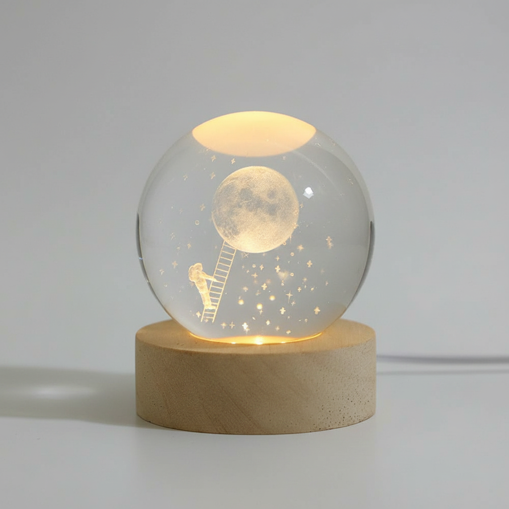 LED-Lamp met gravure