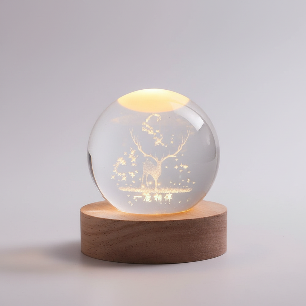 LED-Lamp met gravure