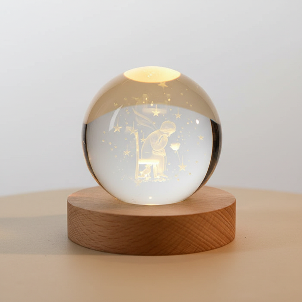 LED-Lamp met gravure — afbeelding 32