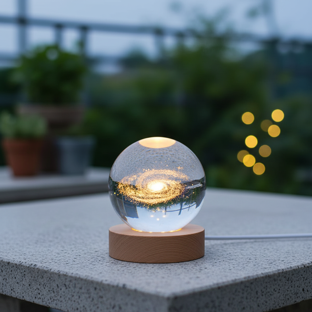 LED-Lamp met gravure