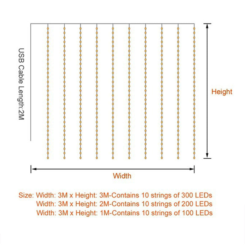 LED-lichtgordijn