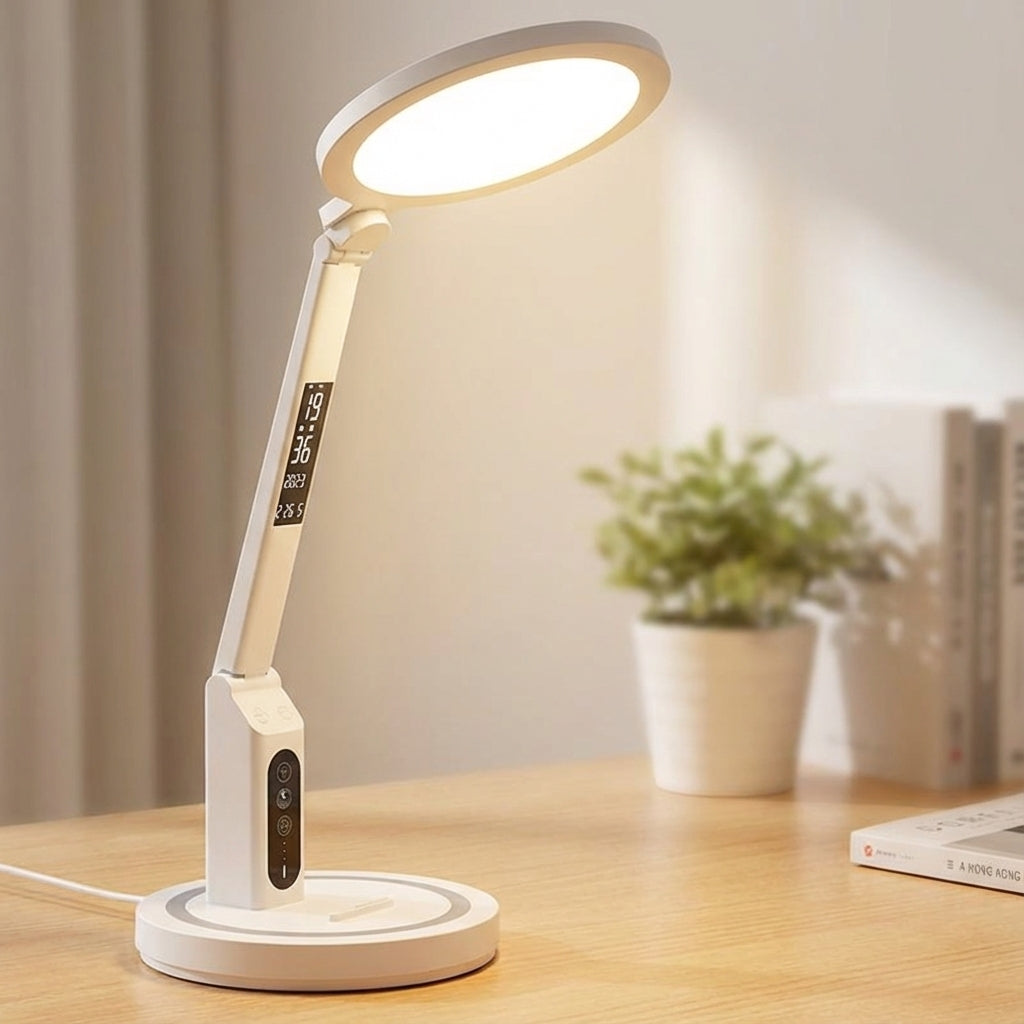 LED-klok-bureaulamp