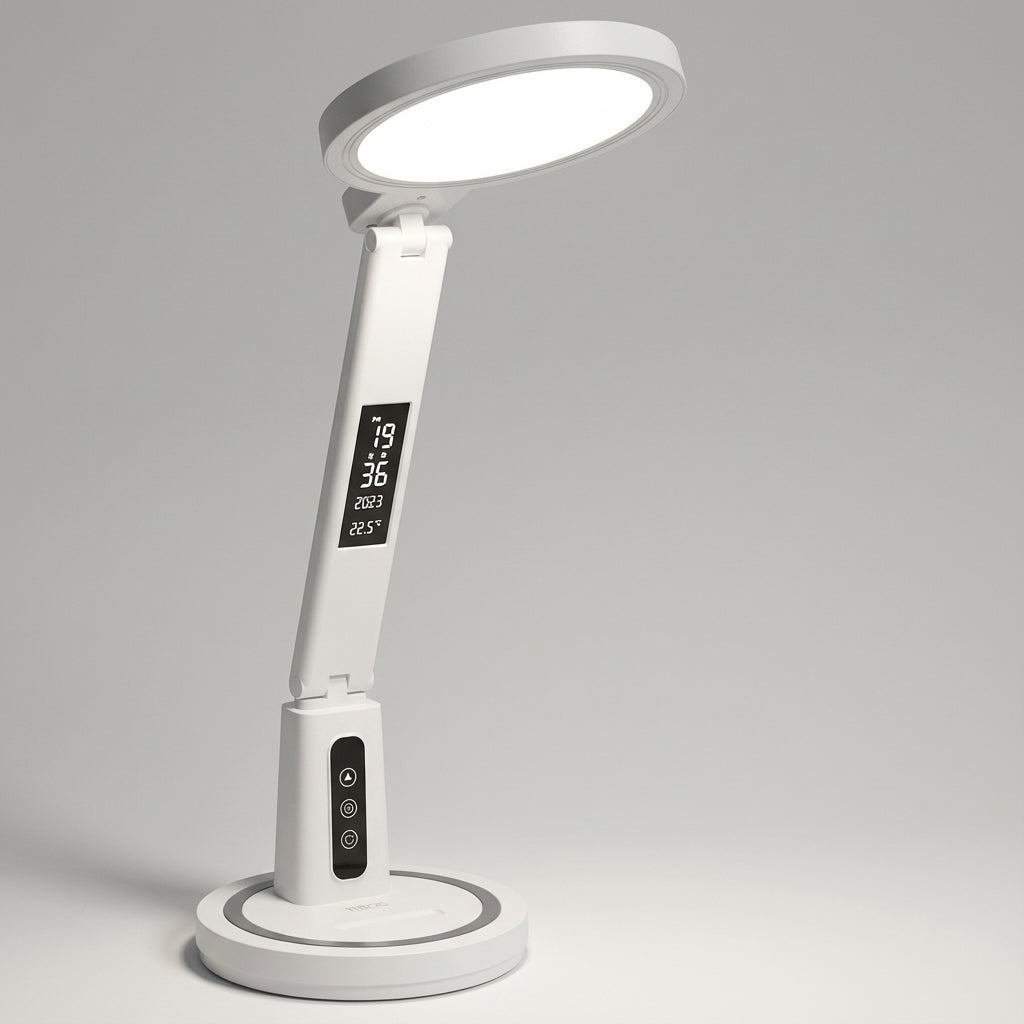 LED-klok-bureaulamp