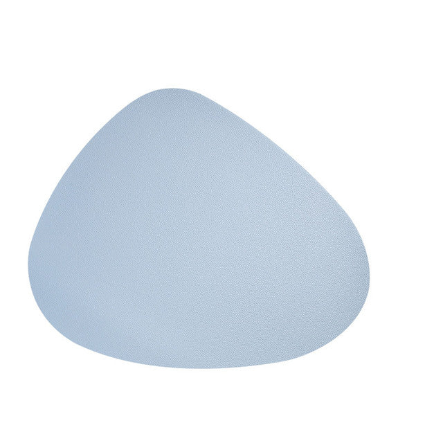 Minimalistische PU-leren placemats