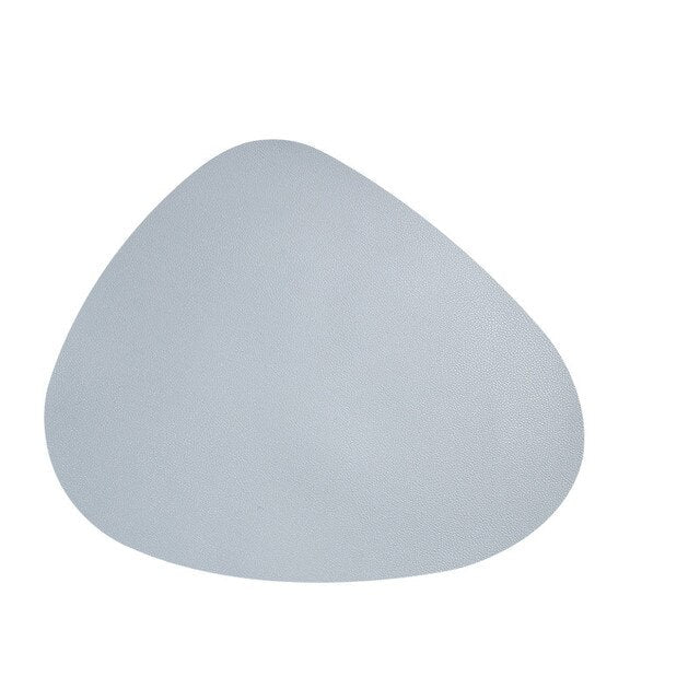 Minimalistische PU-leren placemats