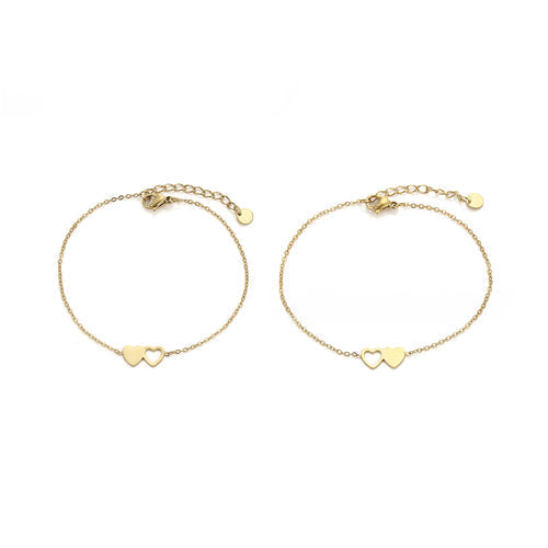 Vergulde armbanden Always Connected — afbeelding 1