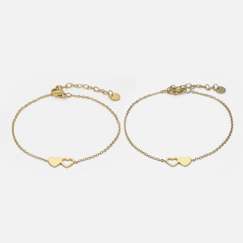 Vergulde armbanden Always Connected — afbeelding 2