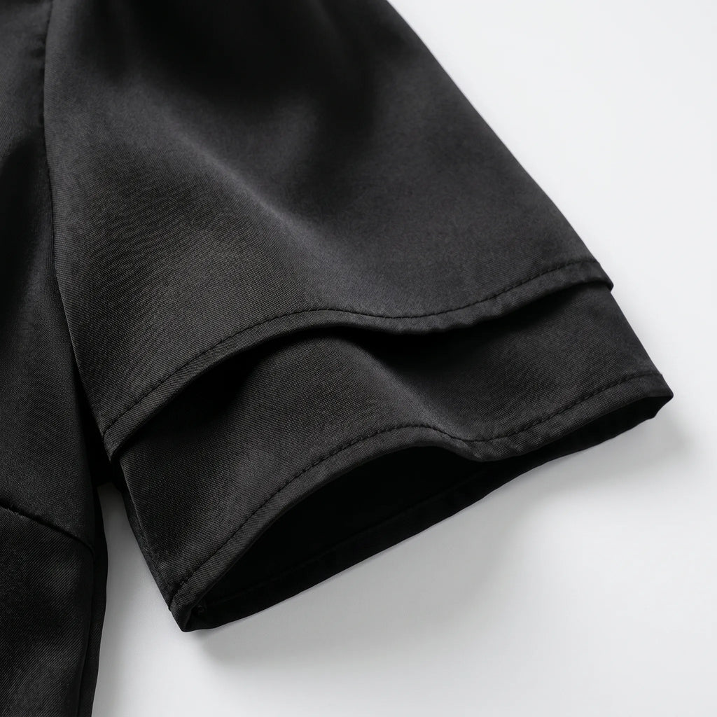 Blouse met kantafwerking