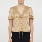 Blouse met kantafwerking — afbeelding 17