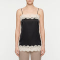 Camisole met kanten rand