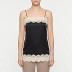 Camisole met kanten rand