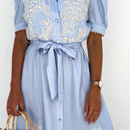 Luchtige maxi jurk