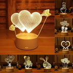 3D-acryllamp met LED