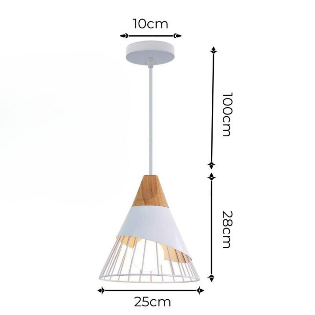 Scandinavische industriële hanglamp