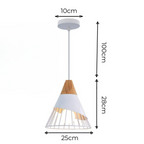 Scandinavische industriële hanglamp