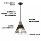 Scandinavische industriële hanglamp