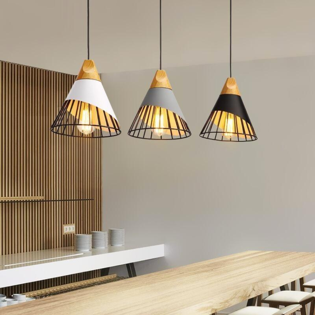 Scandinavische industriële hanglamp