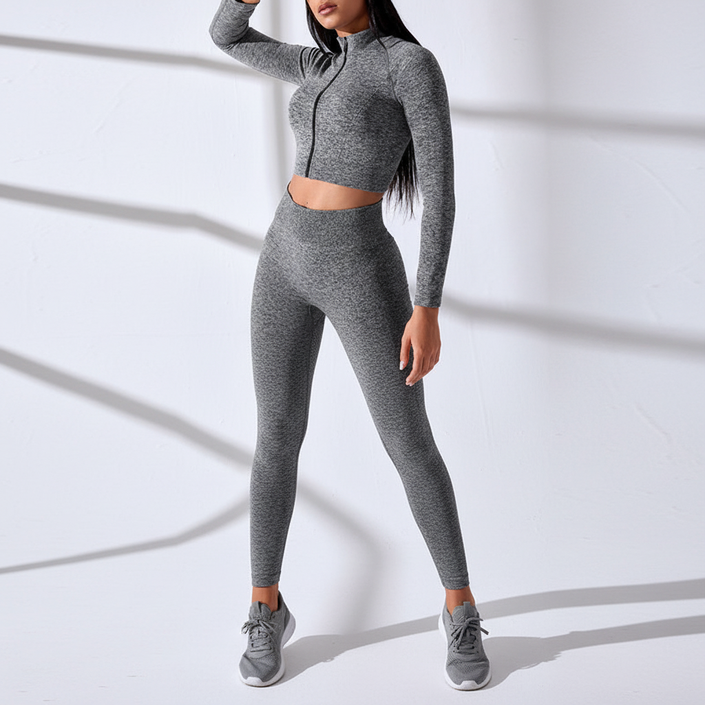 Set met croptop met lange mouwen — afbeelding 4