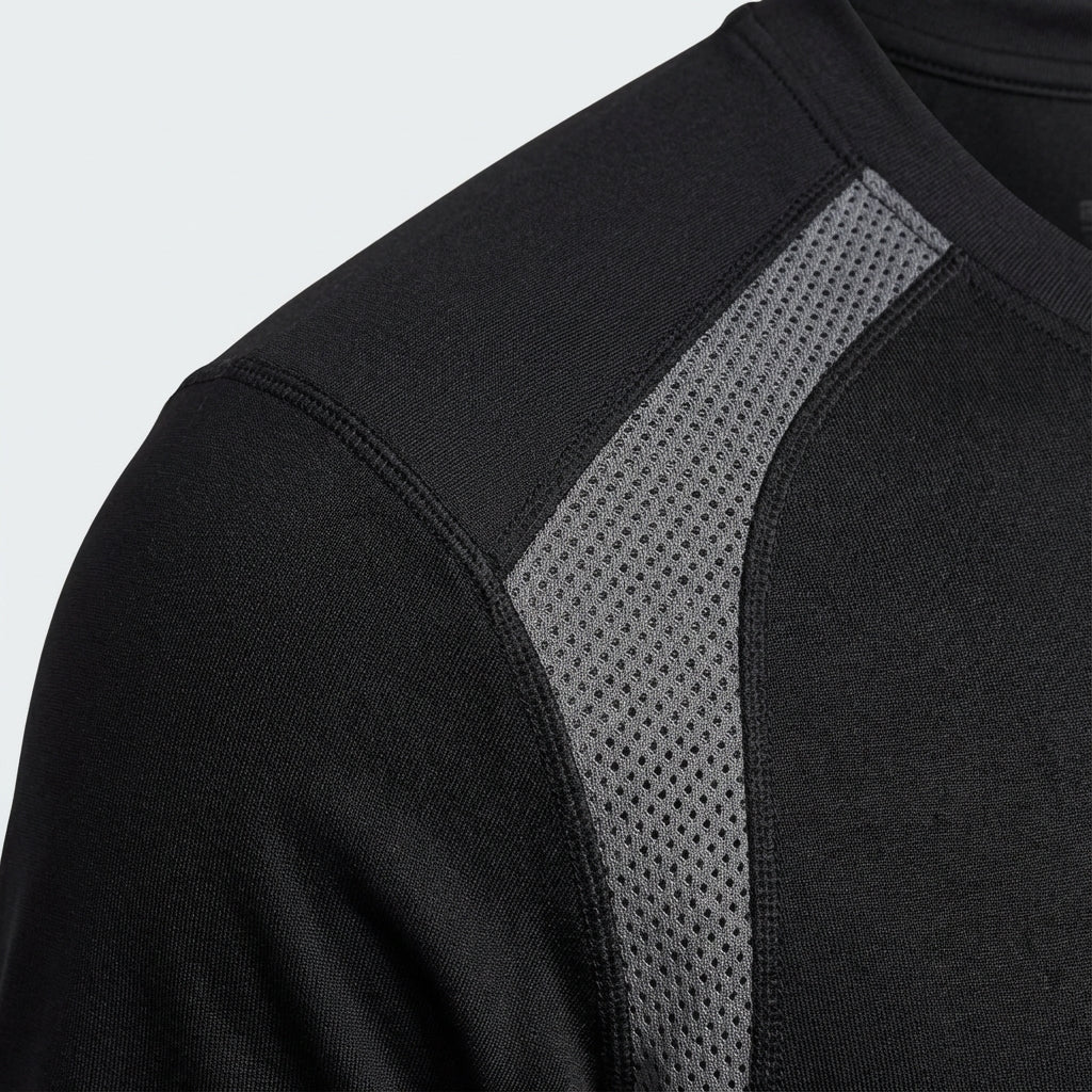Langarm sportshirt regular fit