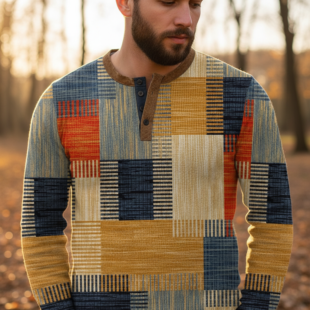 Lange mouwen herenpullover