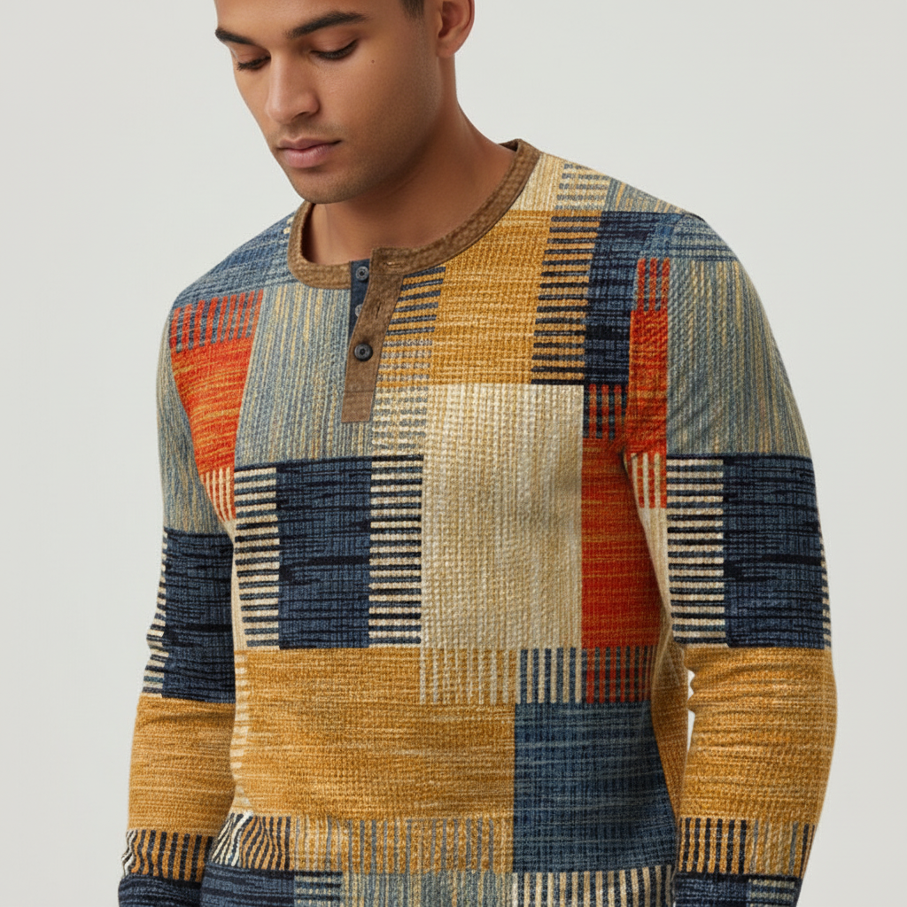 Lange mouwen herenpullover