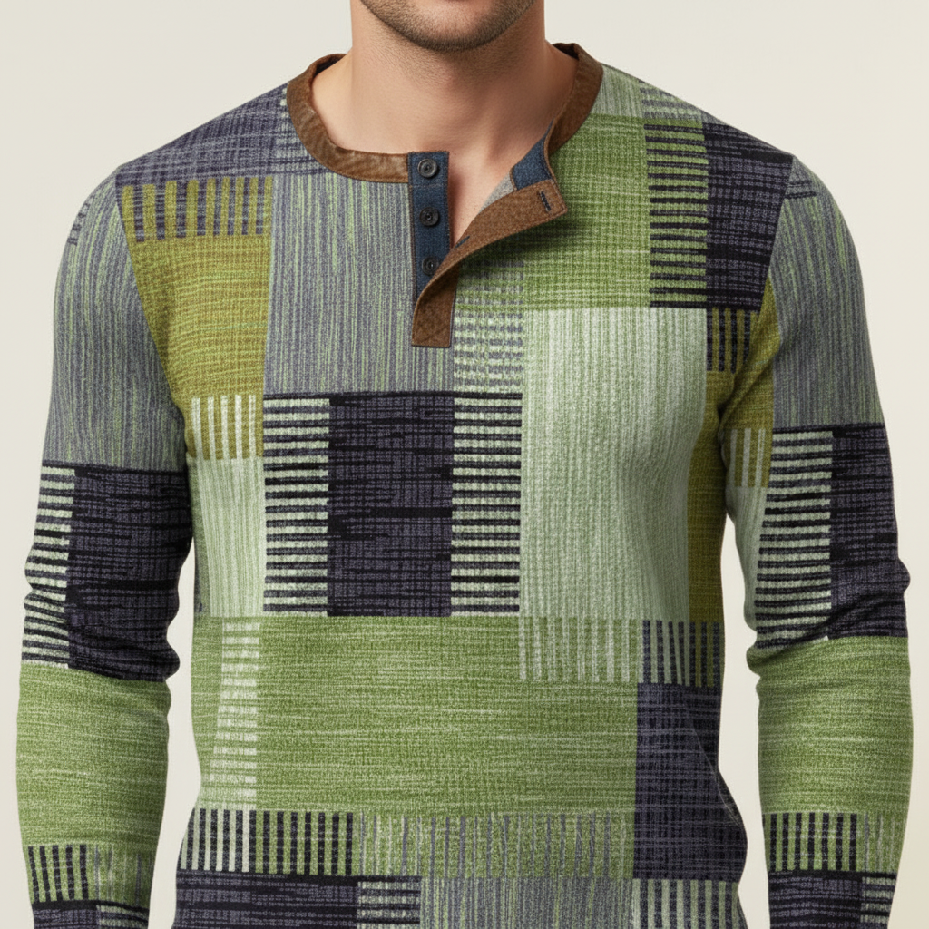 Lange mouwen herenpullover