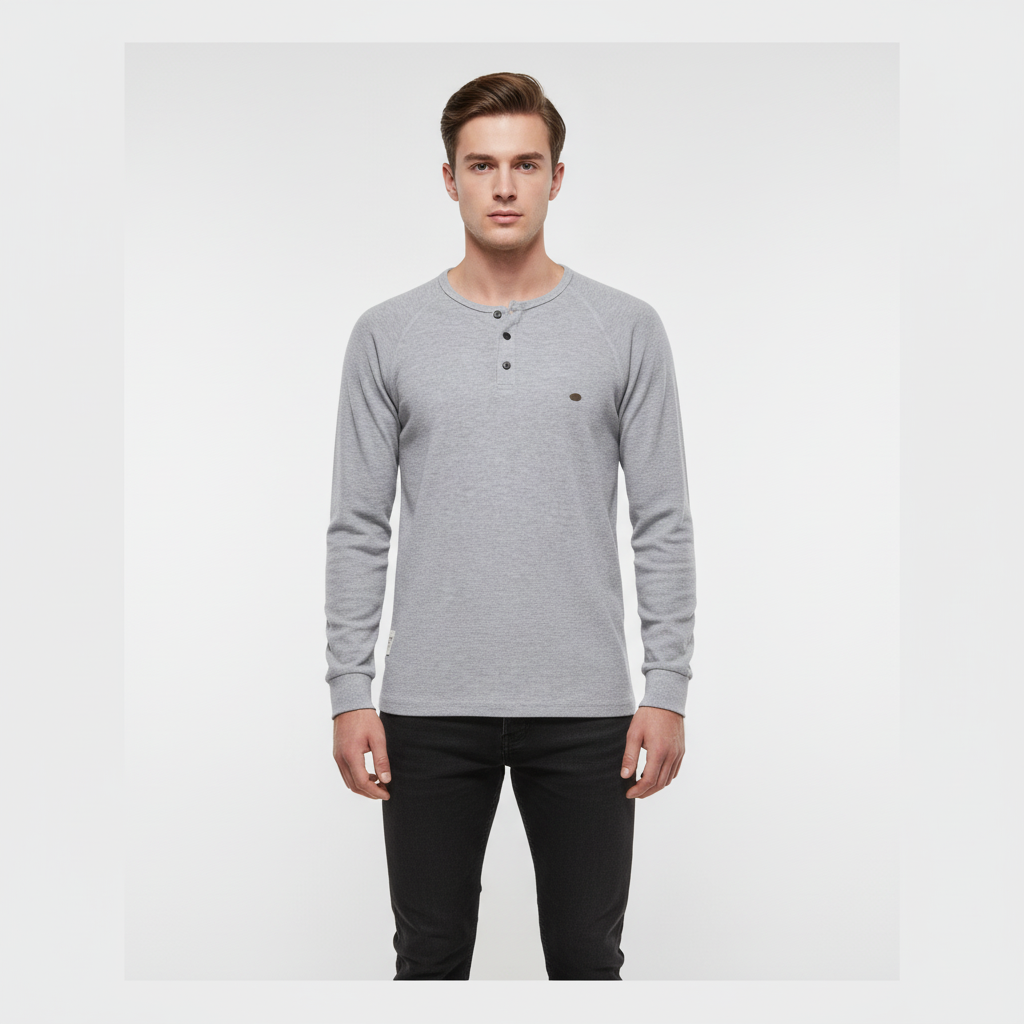 Langarm shirt voor heren