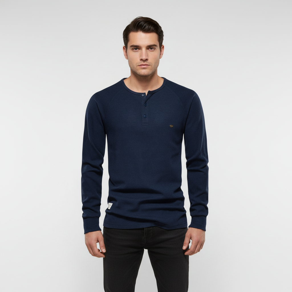 Langarm shirt voor heren